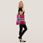 Norwegische Flagge Tasche (Am Model)