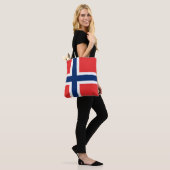 Norwegische Flagge Tasche (Am Model)