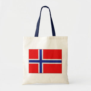 Norwegische Flagge Tragetasche