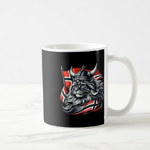 Norwegische Flagge: Viking Norwegen Kaffeetasse