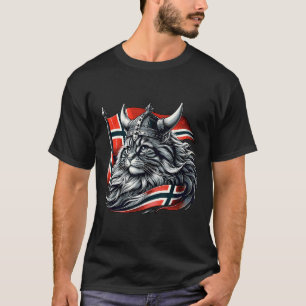 Norwegische Flagge: Viking Norwegen T-Shirt