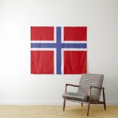 Norwegische Flagge Wandteppich (Beispiel (Horizontal))