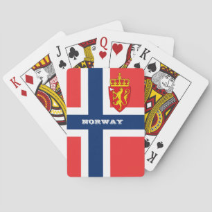 Norwegische Flaggenspiele, Norwegen Spielkarten