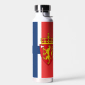 Norwegische Flasche, norwegische Flagge Trinkflasche (Links)