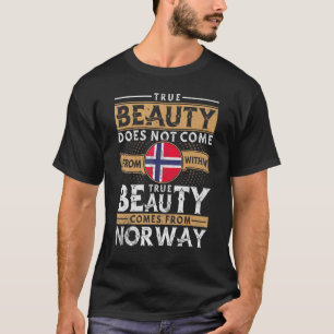 Norwegische Frauen und Männer T-Shirt