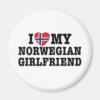 Norwegische Freundin Magnet