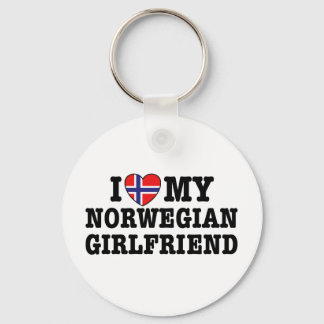 Norwegische Freundin Schlüsselanhänger