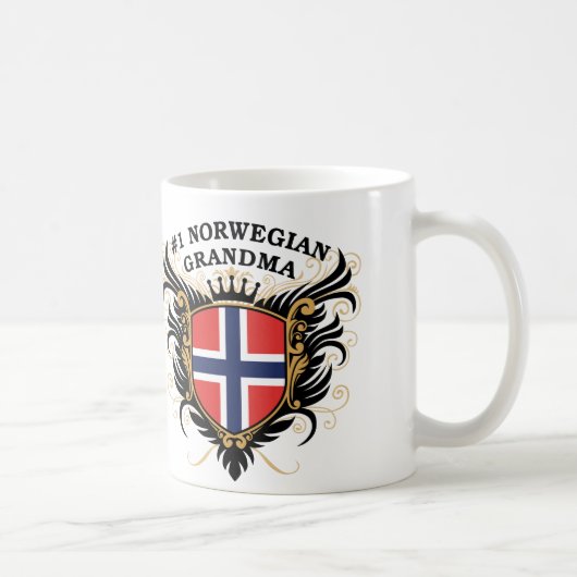 Norwegische Großmutter der Nr.-eine Kaffeetasse (Rechts)