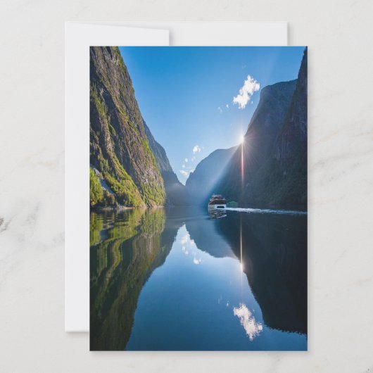 Norwegische Grüße (Rückseite)