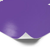 Norwegische Karte Illustriertes Druckplakat. Poster (Ecke)