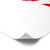 NORWEGISCHE KARTE POSTER (Ecke)