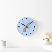 Norwegische Kartenuhr Runde Wanduhr (Zuhause)