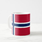 Norwegische Keramik für das Kulturerbe Tasse (Vorderseite Links)