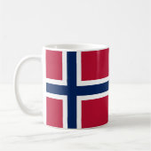 Norwegische Keramik Kaffee Tasse (Links)