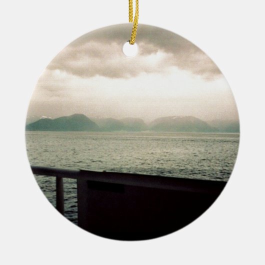 Norwegische Kreuzfahrt Keramikornament (Vorne)