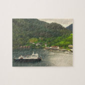 Norwegische Landschaft Puzzle (Horizontal)