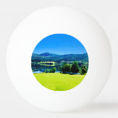 norwegische Landschaft Tischtennisball (Vorderseite)