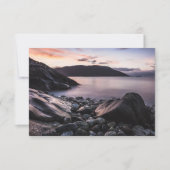 Norwegische Landschaftsfotokarte (Vorderseite)