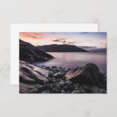 Norwegische Landschaftsfotokarte (Vorne/Hinten)