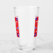 Norwegische Lefse Flatbread-Schürze Glas (Rechts)