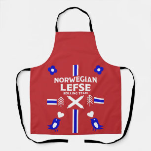 Norwegische Lefse Flatbread-Schürze Schürze