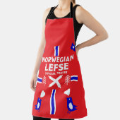 Norwegische Lefse Flatbread-Schürze Schürze (InSitu)