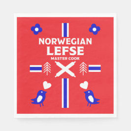 Norwegische Lefse Flatbread-Schürze Serviette