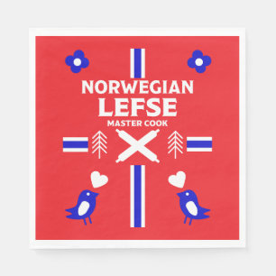 Norwegische Lefse Flatbread-Schürze Serviette