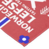 Norwegische Lefse Flatbread-Schürze Tischdecke (Schrägansicht)