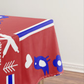 Norwegische Lefse Flatbread-Schürze Tischdecke (Beispiel)