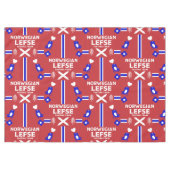 Norwegische Lefse Flatbread-Schürze Tischdecke (Vorderseite (Horizontal))
