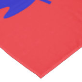 Norwegische Lefse Flatbread-Schürze Tischdecke (Schrägansicht)