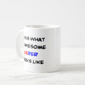 Norwegische Lehrerin, phantastisch Kaffeetasse (Vorderseite Links)