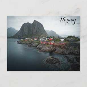 Norwegische Lofoten-Inseln Postkarte