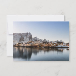 Norwegische Lofoten Islands Card
