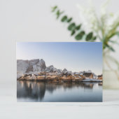 Norwegische Lofoten Islands Card (Stehend Vorderseite)