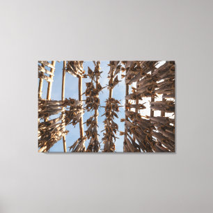 Norwegische Lofoten Leinwanddruck