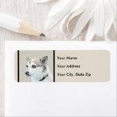 Norwegische Lundehund-Malerei - Originale Hundekun (Insitu)