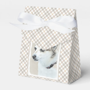 Norwegische Lundehund-Malerei - Originale Hundekun Geschenkschachtel
