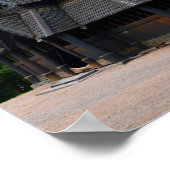 Norwegische Mittelalterliche Stadionkirche Poster (Ecke)