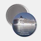 Norwegische Morgendämmerung in Bermuda Magnet (Vorderseite/Rückseite)