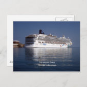 Norwegische Morgendämmerung in Bermuda Postkarte (Vorne/Hinten)