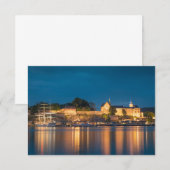Norwegische Oslo Akershus Fortress Card (Vorne/Hinten)