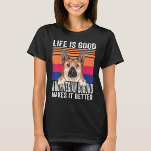 Norwegische Pfunde machen Ihr Leben Vintag gut T-Shirt