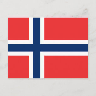 Norwegische Postkarte