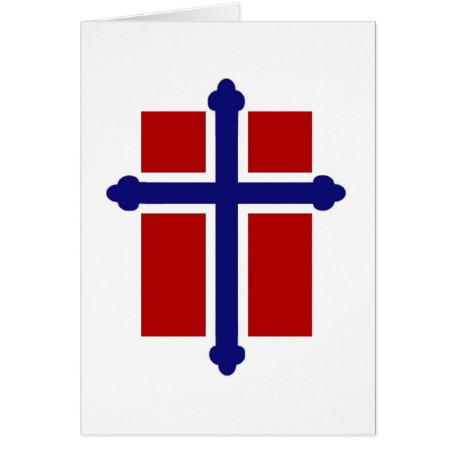 Norwegische Querflagge (Vorne)