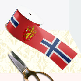 Norwegische Ribbon, Emblem, patriotisch, norwegisc Satinband