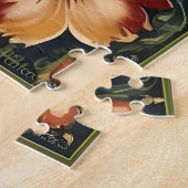 Norwegische Rosemaling-Dekorative Volkskunst Puzzle (Seite)