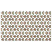 Norwegische Rosemaling Folk Art Heart Sticker Tischdecke (Vorderseite (Horizontal))