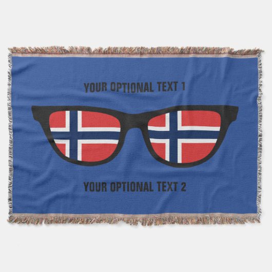 Norwegische Schattendecke Decke (Vorderseite)